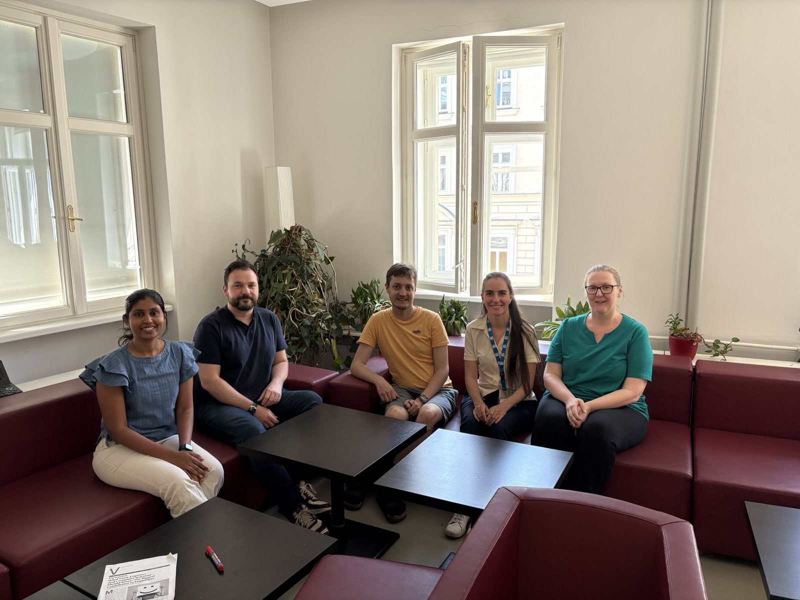 Visit of Nelly Barret to TU Wien