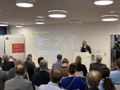 Katja at AI Festival 2025