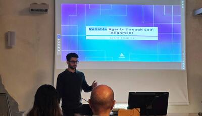Gabriele Carrino presenting
