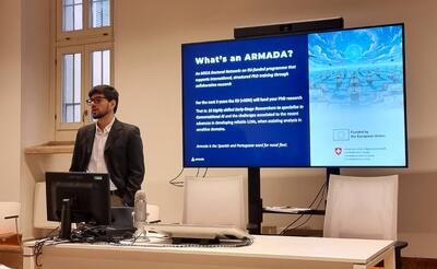 Matteo Lissandrini introducing ARMADA