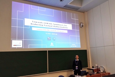 Tommaso Dolci presenting at EDBT 2026